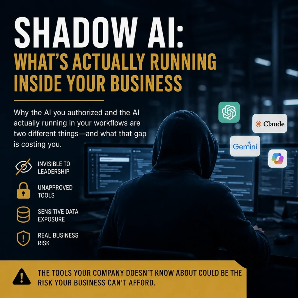 Shadow AI risks and unapproved AI tools inside businesses